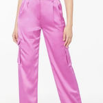 Dynamite Satin Cargo Pants Photo 0