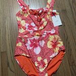 ONIA NWT  Raquel one piece swim hibiscus Photo 0