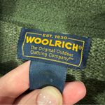 Woolrich Vintage  Willow Heather Green Quarter-Zip Pullover Mock Neck Sweater Photo 5