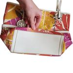 Relic Floral Canvas Handbag Purse Bag Tropical Tote Hawaiian Travel 14"x10" EUC Photo 3