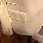 United Colors Of Benetton Benetton Cream Suit Blazer (EUR 42) Photo 4