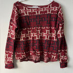 Denim & Supply Ralph Lauren  Red Patterned Sweater - Size Small Photo 0