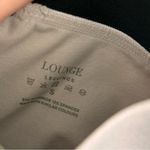 Lounge  reborn grey cream elastic waist high leggings Photo 5