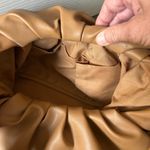 A New Day Shoulder Pouch Softest Faux Leather Slouchy Tote in Camel Shoulder Bag Photo 5