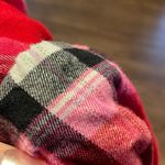 Victoria's Secret Victoria’s Secret Plaid Short Sleeve Shorts Pajama Set Red Pink White Black XL Photo 12