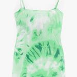 Nasty Gal  Green Tie Dye Mini Dress Photo 2