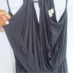 Maeve  By Anthropology Sleeveless Black Jumpsuit Wide Leg Keyhole Medium Photo 7