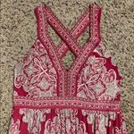 Pink sleeveless maxi dress Photo 1