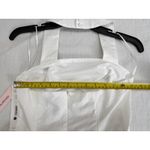 AQUA  White Halter‎ Neck Mini Dress Sleeveless Party Cocktail XS Photo 4