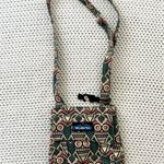 KAVU  Novelty Aztec Owl Print Green Yellow Slim Crossbody Adjustable Casual Bag Photo 6
