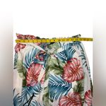 See You Monday  Floral Tropical Wide Leg Rayon Jumpsuit Size XL. E99 Photo 10