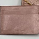 Prada QUILTED LONG WALLET PALE BLUSH PINK Photo 4