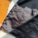 Topshop  Black Mini Skirt Women's Size US 8 Above‎ Knee Slit Front Satin Photo 5