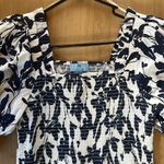 CeCe Floral smocked top Photo 1