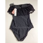 PilyQ New.  black lace one piece Photo 9