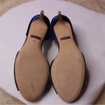 Badgley Mischka  Blue Kitten Heel Evening Pumps Sz 7.5 Photo 3