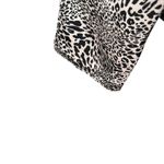 Mango Women's Size 6 Animal Print Long Sleeve Maxi Dress Cheetah Leopard Print Photo 4