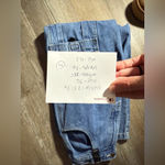 Route 66 VTG  Cargo Jeans Cargo Pants Denim Blue Hippie Boho Size 25 26 Photo 9