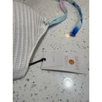 Shade & Shore white with blue and pink nwt light lift swim bikini top size 38DD Photo 5