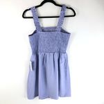 Nsr  Napean Sea Rd Mini Dress A Line Sleeveless Crinkled Purple M Photo 1