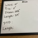 Athleta  Retreat High Rise Wide Leg Linen Pants Size Small Photo 7