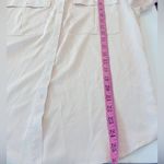 Ro & De  Silky button-down blouse - Light pink - Size Medium Photo 7