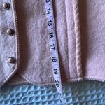 Lands' End VINTAGE blush pink 100% wool blazer jacket heavy western boho SIZE 14 Photo 9