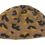Madewell  100% Merino Wool Beanie Leopard Animal Print Winter Hat Photo 0