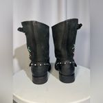 Frye Veronica Studded Stone Motorcycle Boots | 6 Photo 5