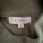 PacSun Green Cropped Sweater Photo 4