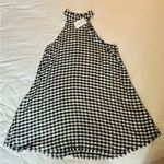 Mud Pie  Black and White Gingham Mini Dress Photo 0