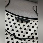 ZARA Pretty polka dot top🖤🤍🖤 Photo 8
