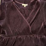 Baltic Born Long Sleeve Purple Pleated Maxi Dress Y2 Photo 3