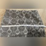 Ann Taylor Womens Sz 4P Crochet Lace Pencil Skirt Gray Sequined Photo 4