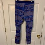 Nike VGUC Pro Hyperwarm Nordic Print Brushed Training Tights Photo 3