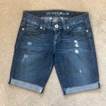 Guess  ripped jean shorts in size 30 Photo 0