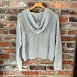 525 America 525 American Gray Cotton Shaker Hoodie Sweater Evereve NWT, M Photo 6