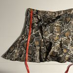 ZARA  Snakeskin Print Skort/Skirt Photo 7
