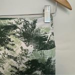 Gymshark Active Leggings Green Geometric Pattern Women's Medium Photo 2