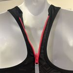 Free People Movement Black/Gray/Coral Abstract Pullover Zip Photo 5