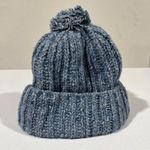 RE/DONE NEW  UNISEX POM POM BEANIE - BLUE Photo 1