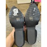 Eileen Fisher Hilly Suede d'Orsay Pump Womens 9 Black Pointed Toe Photo 6