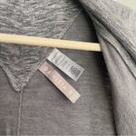 Athleta  Gray Drape Front nirvana wrap Long Sleeve Cardigan Wear two ways Photo 2