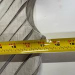 Adrianna Papell Adrianna Papple silver formal mini dress shutter pleated sheath cocktail formal Photo 8