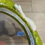 Disney  Minnie Mouse Tinkerbell Green Sequin Pearl Bow Ears Photo 2