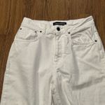 Retrofête Retrofete Jeans Womens 25 X 31 Chris White Distressed Straight Leg Italy Photo 2