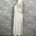 FRNCH  White Front Tie Sundress Midi Photo 3
