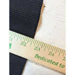 Nanette Lepore Black Ribbed Chain Neck Top - Womens L 3/4 Sleeve Photo 2