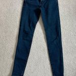 Kut From The Kloth KUT Mia Toothpick Skinny Jeans in Dark Wash Blue Denim Mid Rise Womens Size 4 Photo 1