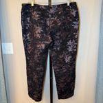 Soft Surroundings  Twilight Pull On Floral Ponte Pants Size 16‎ Petite Photo 3